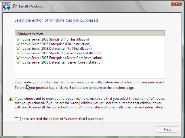 Windows Server 2008 - OS