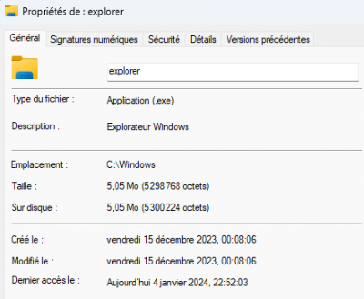 Process Windows et fichiers systèmes : explorer.exe ( Explorateur ...